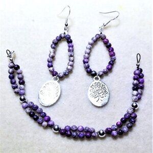 Imperial Jasper & Trees Set